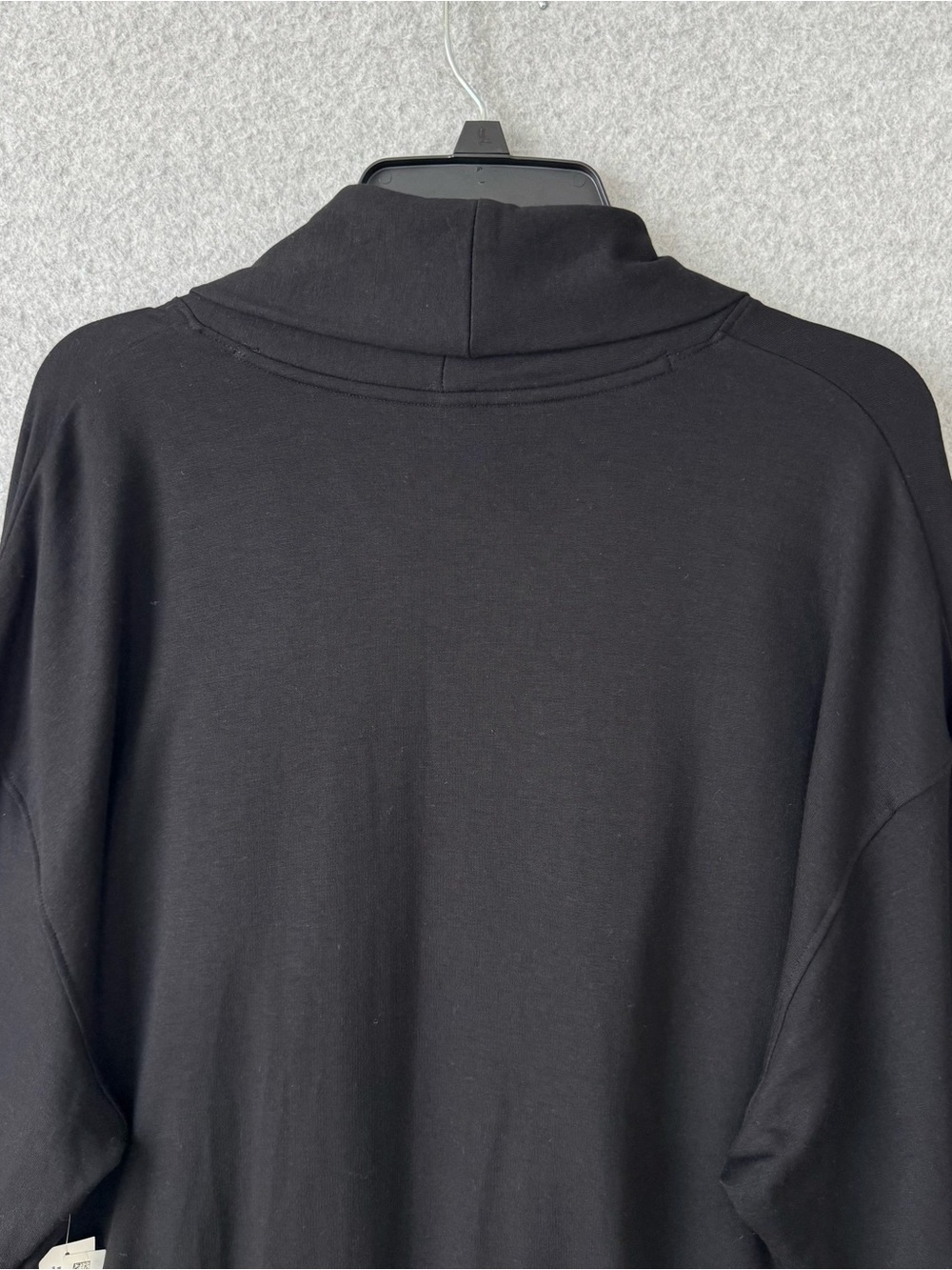 Old Navy Womens Cardigan Live In Open Front Wrap Sz 2X Black Casual Comfort NWT - Picture 8 of 14